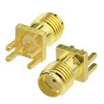 RF Connector SMA PCB End Launch Jack 50 Ohm (Jack, Female & Male) L13.3mm